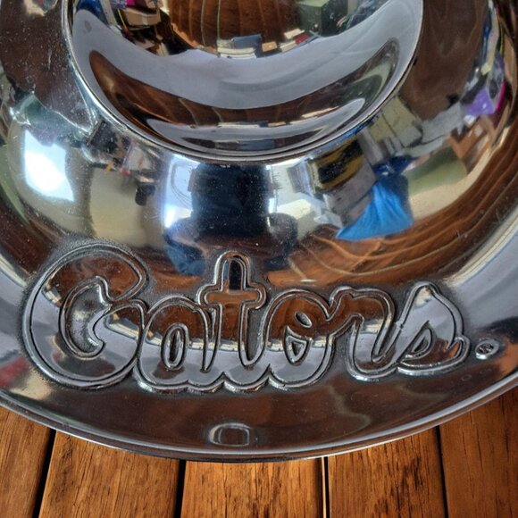 Wilton Armetale Chip And Dip Bowl University Of Florida -Florida Gators - Picture 3 of 8